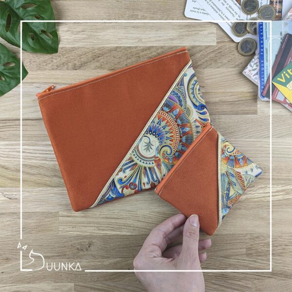 Lot trousse + porte monnaie > 30€