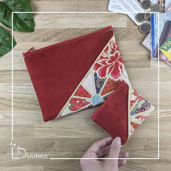 Lot trousse + porte monnaie > 30€