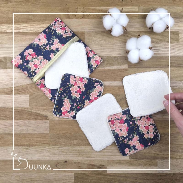 Housse + 5 lingettes lavables > 18€