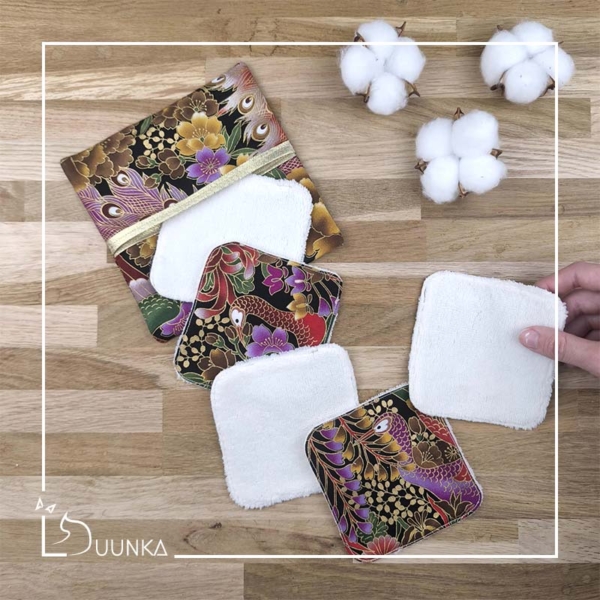 Housse + 5 lingettes lavables > 18€