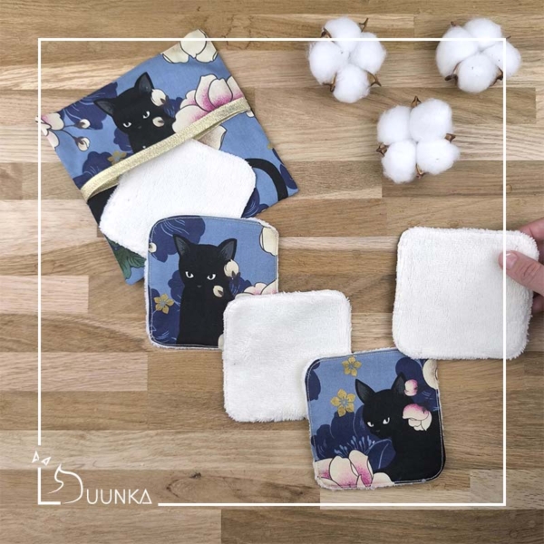 Housse + 5 lingettes lavables > 18€